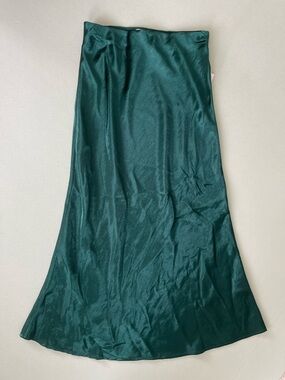 Emerald Green Midi Skirt Sz S